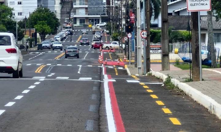 Xanxerê implanta mais 7,5 km de ciclovias; veja os novos trechos