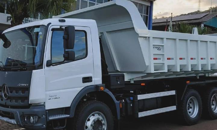 Xavantina Recebe Novo Caminhão Caçamba para Secretaria de Transportes e Obras