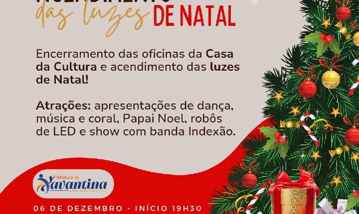 Xavantina se Prepara para uma Noite Mágica de Natal no Encerramento das Oficinas da Casa da Cultura