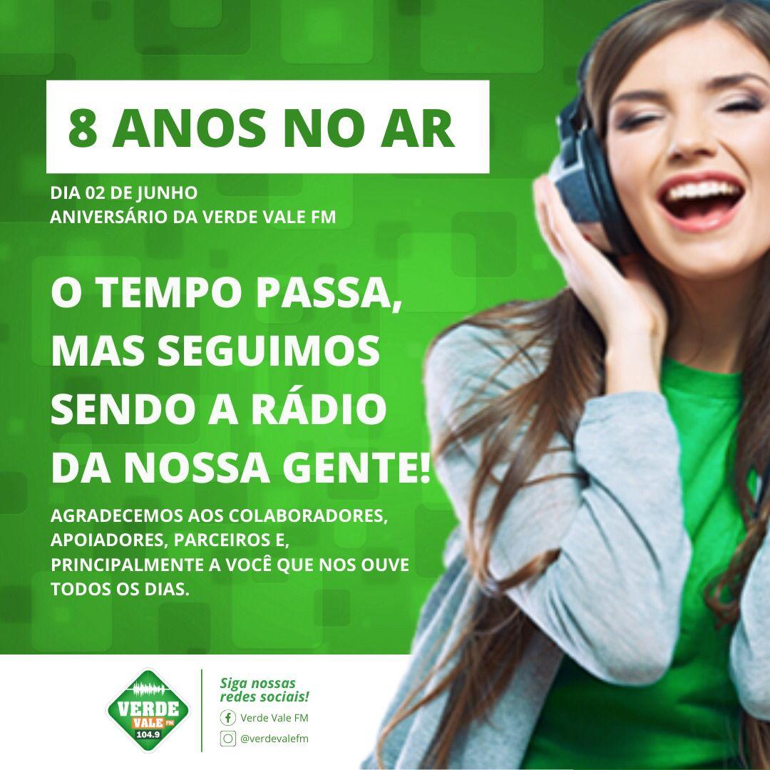 Aniversario de 08 anos da Verde Vale FM