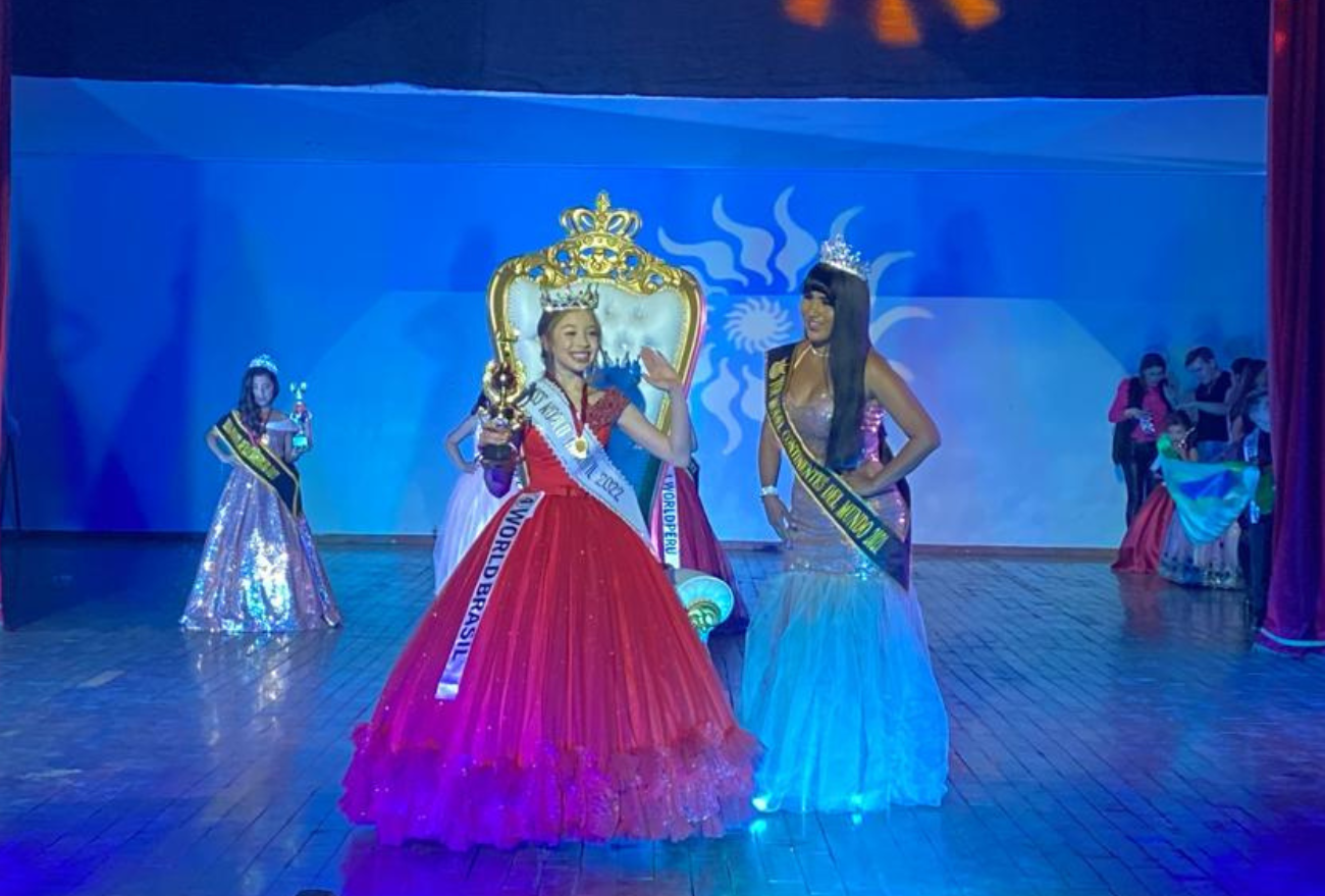 Miss Worl Infantil 2022: menina de Cordilheira Alta conquista título mundial de beleza