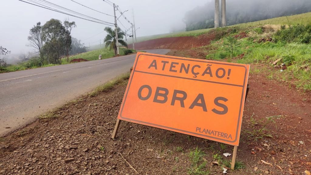 Obras paradas em rodoviais estaduais do Oeste de SC