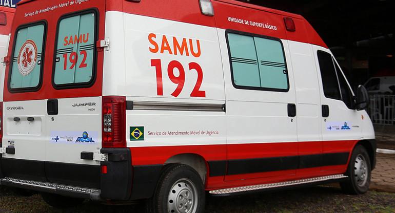 Trabalhador sofre fratura exposta em acidente com explosão de dinamite