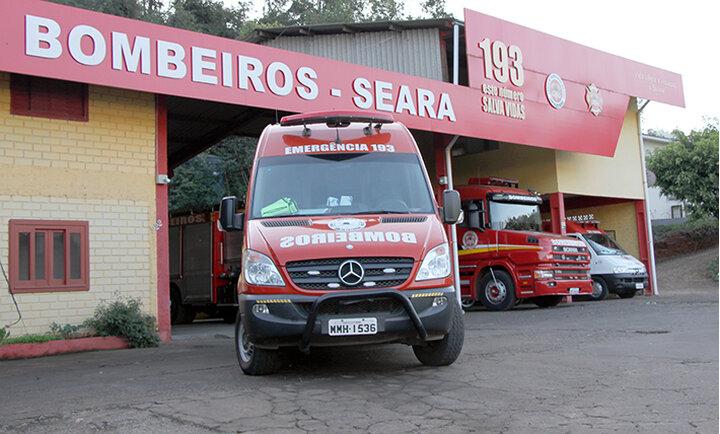 Bombeiros realizaram buscas por idosa em Arvoredo