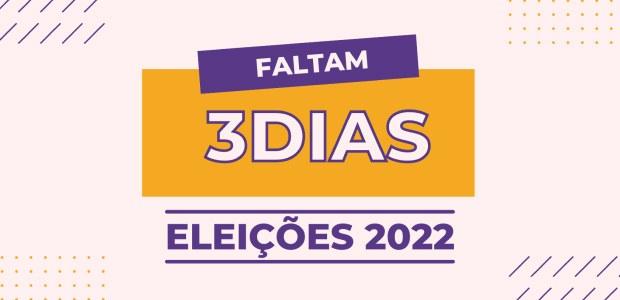 Faltam 3 dias: horário eleitoral gratuito termina nesta quinta (29)