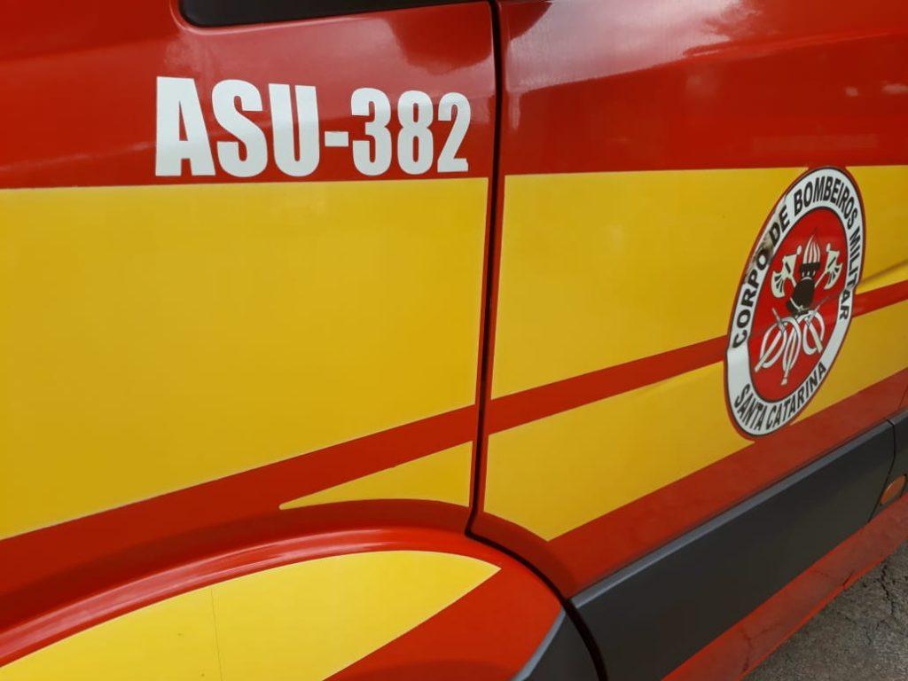 Homem ferido em acidente de trabalho no interior de Seara