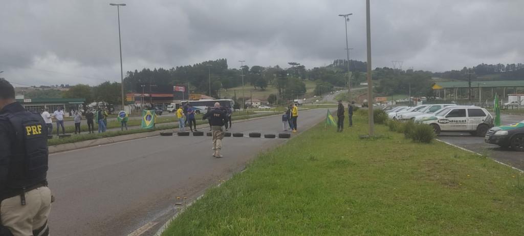 ATENÇÃO: PRF divulga balanço de bloqueios em rodovias de Santa Catarina