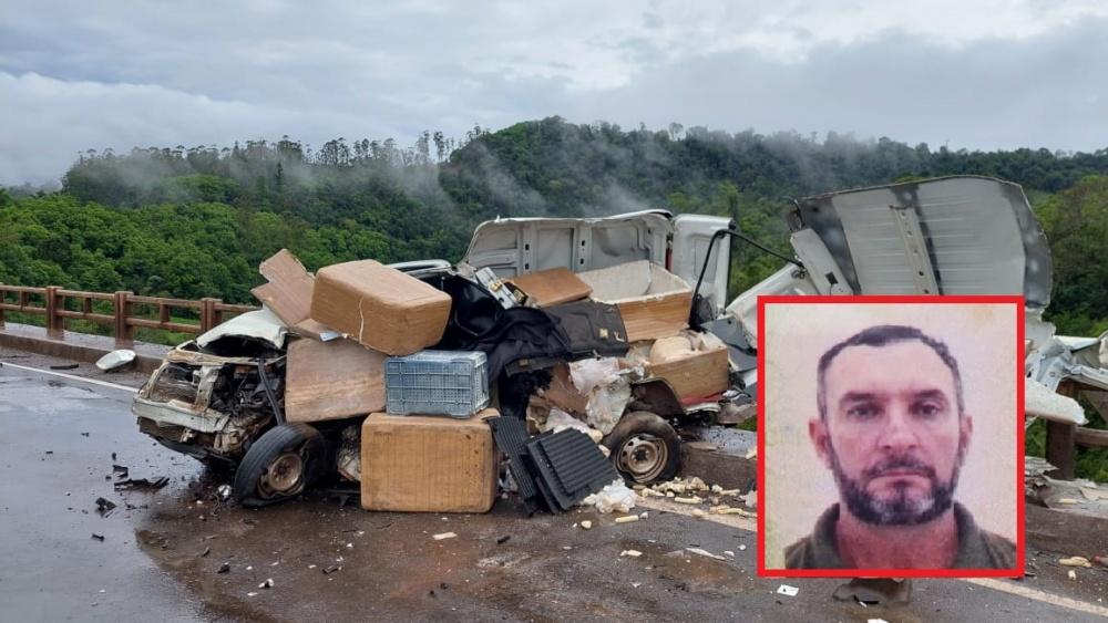 Identificada vítima fatal de acidente na ponte do Rio das Antas no Oeste de SC