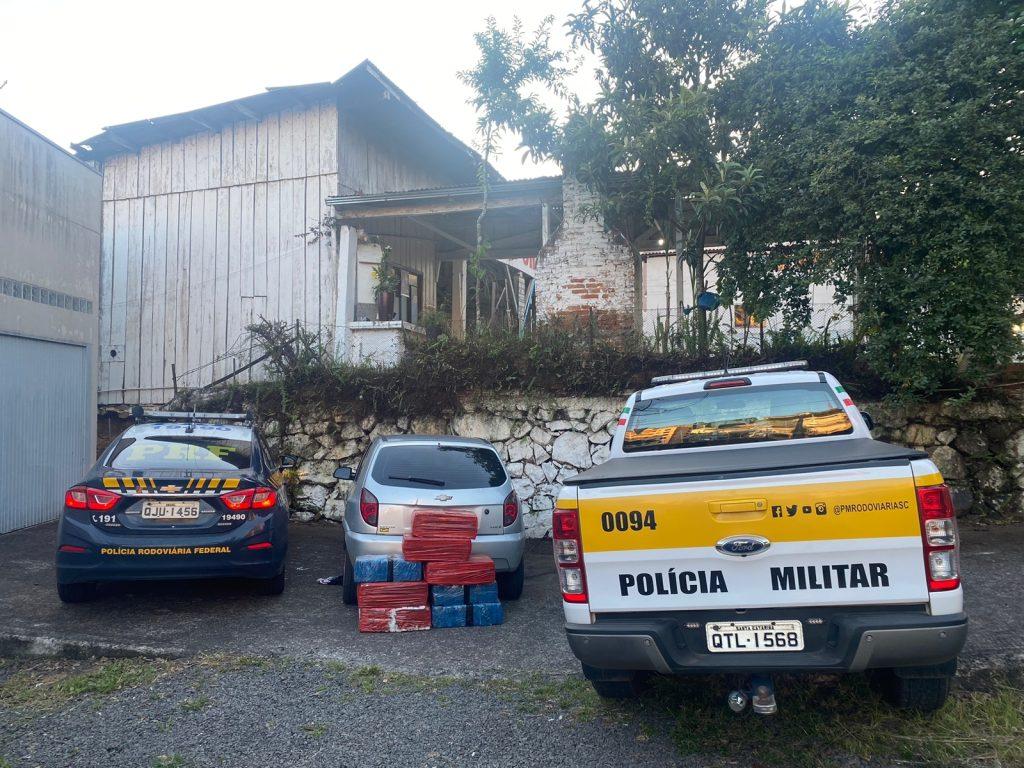 Polícia apreende mais de 170 quilos de maconha no Oeste