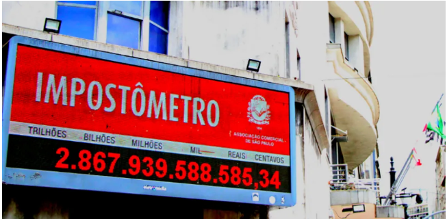 Brasileiros pagaram mais de R$ 2,8 trilhões em impostos ao longo de 2022