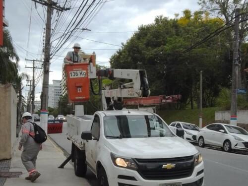 Celesc intensifica ações contra cabos irregulares no Oeste de SC