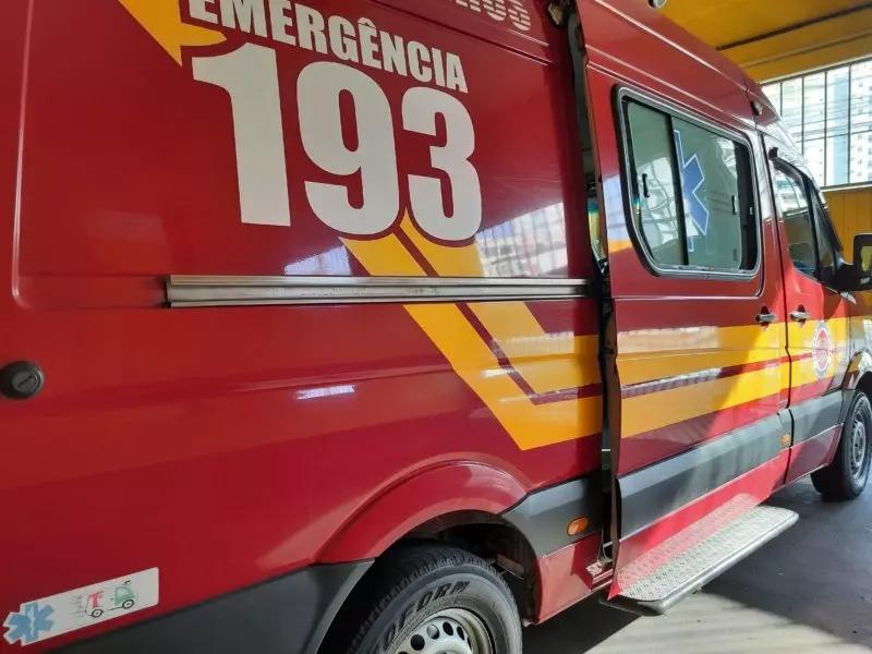 Dois homens ficam feridos após queda de motocicleta no interior de Catanduvas