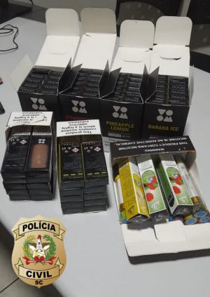 Dois presos em operação para coibir o tráfico de drogas em Herval d’Oeste