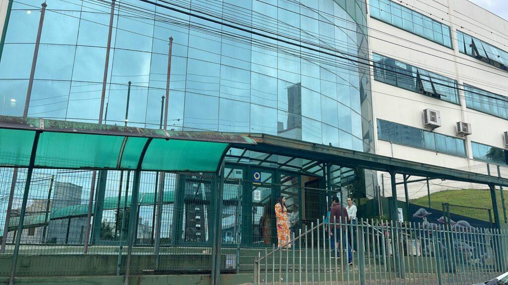 Escola fica alagada após chuvas em Chapecó