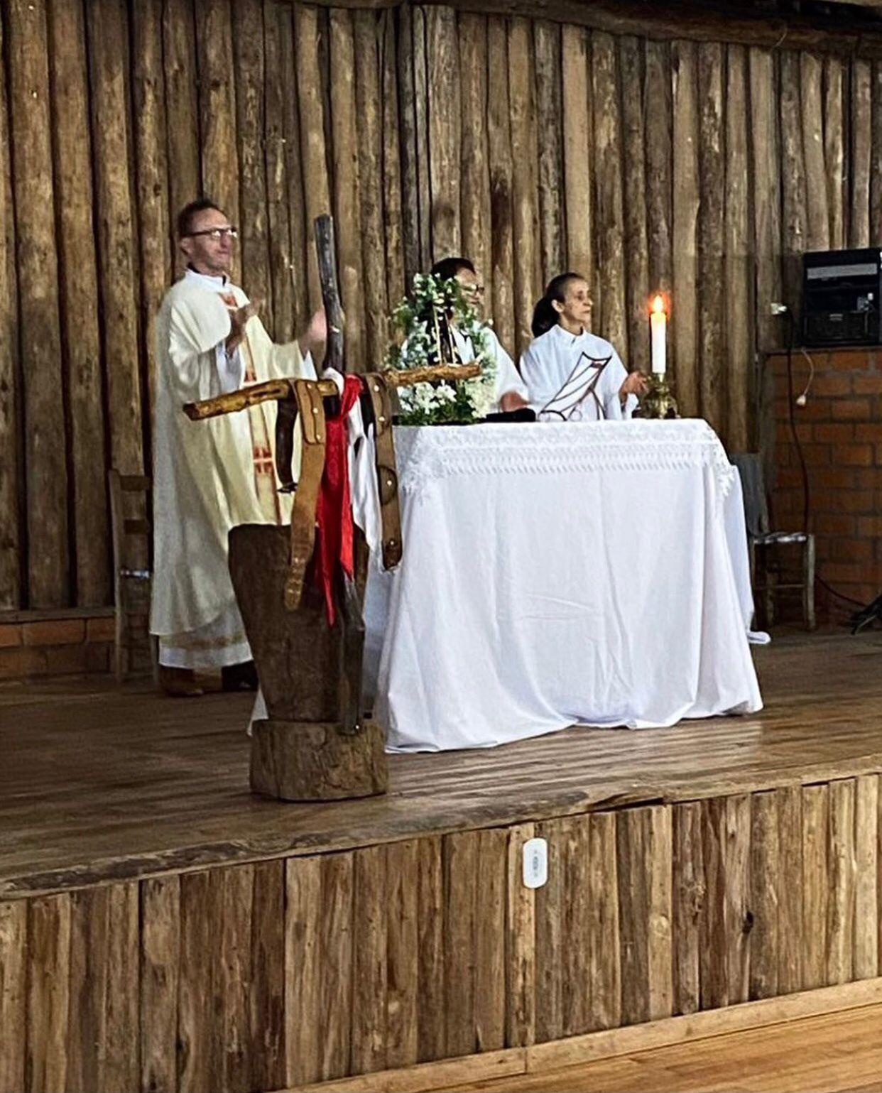 Missa abriu o 35º Rodeio Crioulo no Seara e Pampa