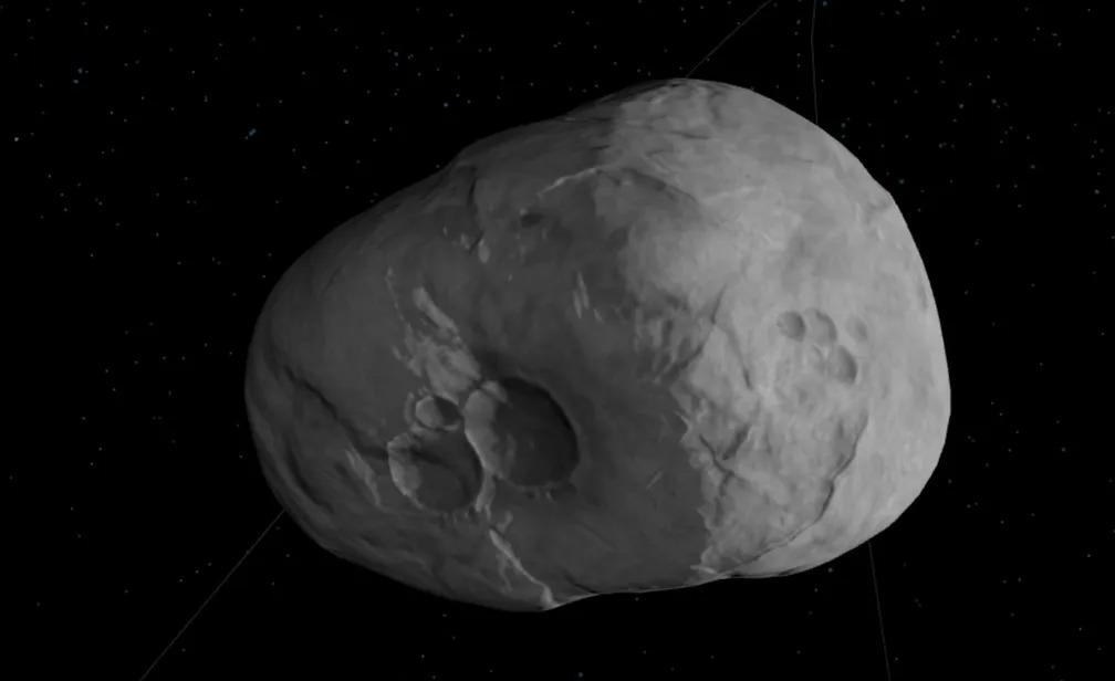 Nasa acompanha trajetória de asteroide que tem chance 'muito pequena' de atingir a Terra em 2046