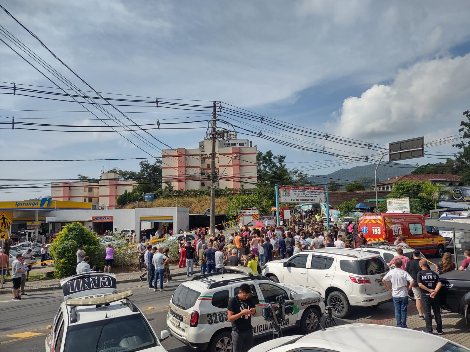 Vítimas de ataque em creche de SC tinham entre 4 e 7 anos