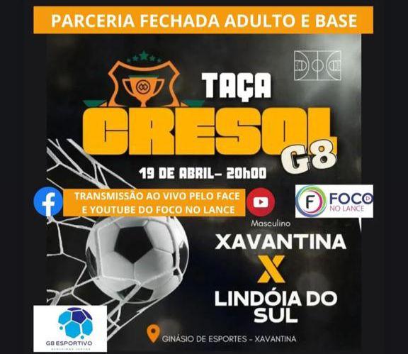 Xavantina estreia hoje na Taça Cresol -  G8