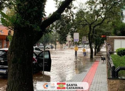 Defesa Civil divulga nota sobre danos associados às chuvas intensas no Oeste de Santa Catarina