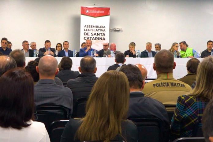 Estado promete dar sequência ao projeto de revitalização da SC-283 entre Concórdia e Chapecó