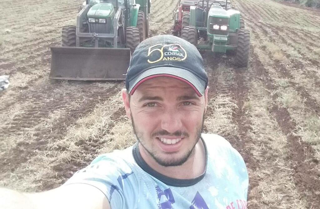 Identificado jovem que morreu em acidente com colheitadeira no Oeste de SC