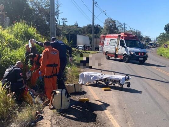 Morre motociclista envolvido no grave acidente de trânsito em Chapecó
