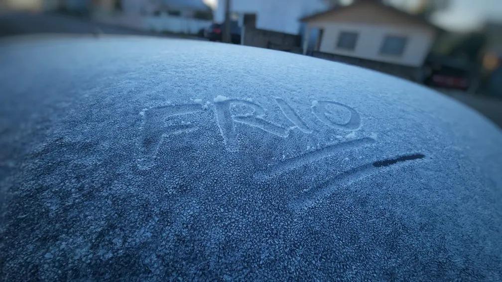SC registra -2,8ºC e tem amanhecer mais frio do ano;