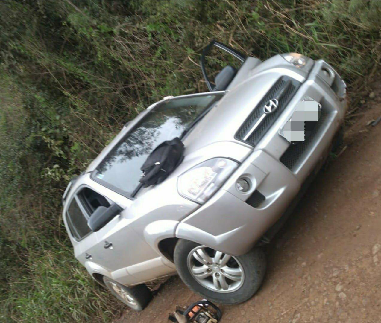 Foragido da prisão é perseguido pela polícia e sofre acidente com carro furtado em Ipumirim