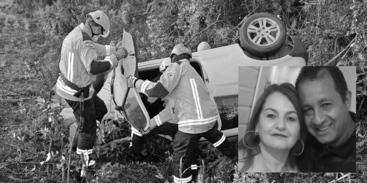 Identificadas as duas vítimas fatais do acidente na BR-470 em Campos Novos