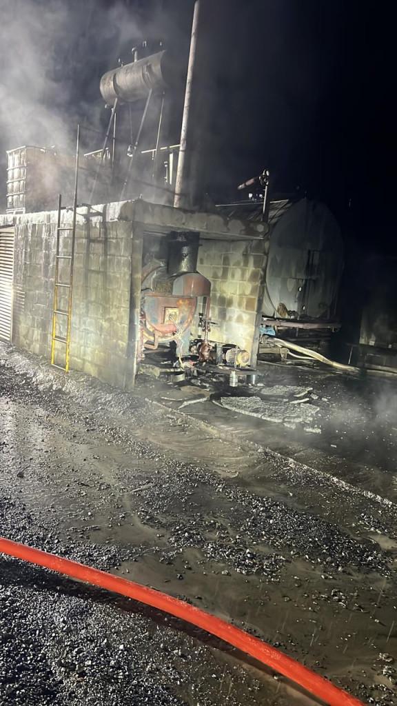 Incêndio em caldeira mobiliza Bombeiros de Concórdia em Linha dos Coqueiros