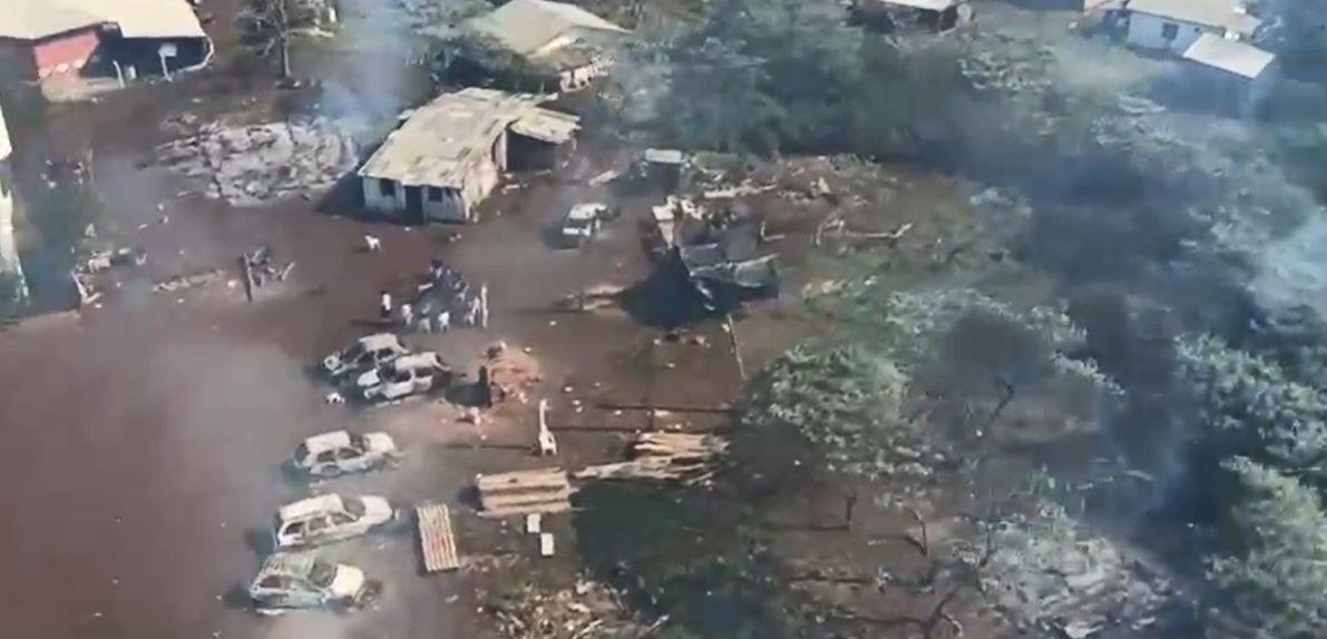 Mais de 200 indígenas são acolhidos em Chapecó após terem casas incendiadas em aldeia