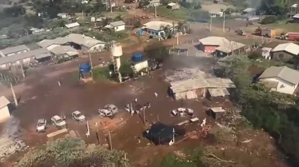 VÍDEO: Briga generalizada em aldeia indígena de Chapecó deixa vários feridos