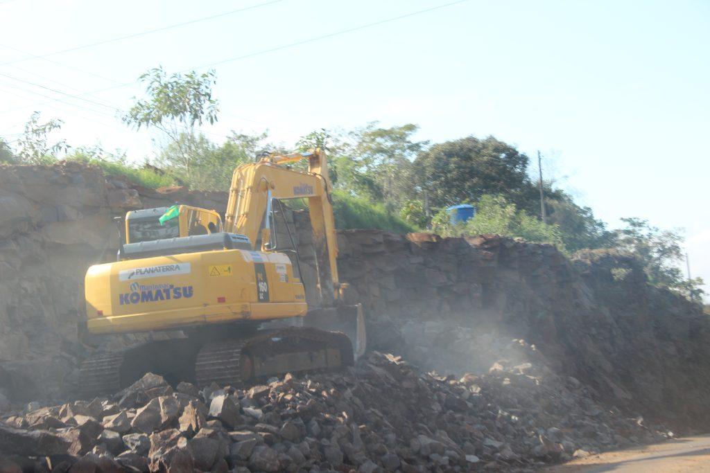 Empresa que faz a revitalização da SC-283 divulga cronograma de detonações de rochas
