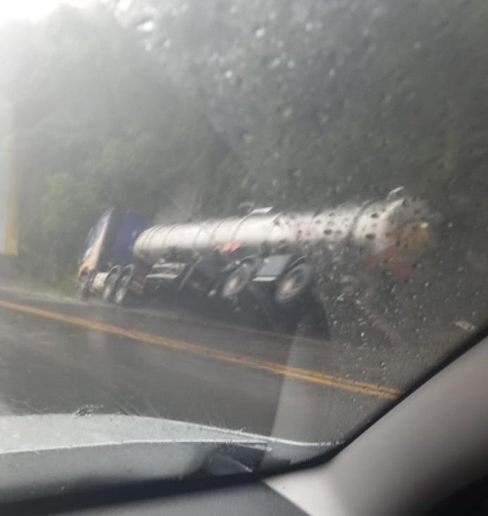 BR-153, entre Concórdia e Erechim, é fechada no lado gaúcho