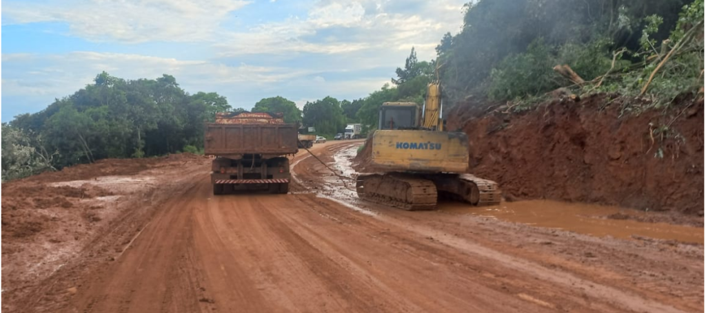 Rodovia SC-480 está liberada para o tráfego de veículos