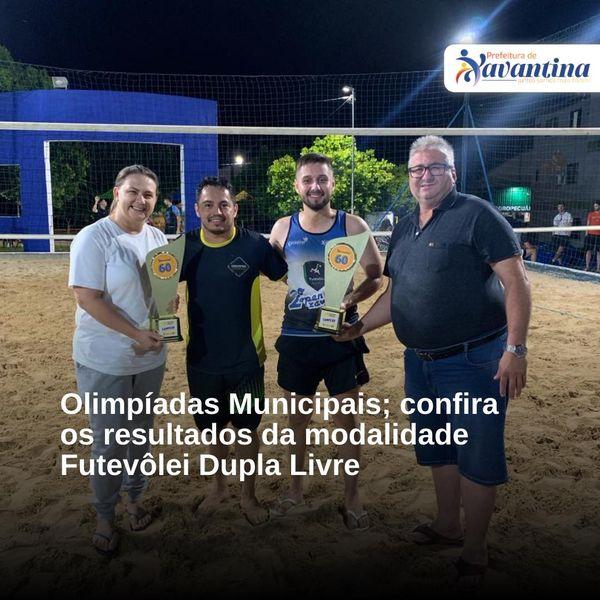 Olimpíadas Municipais chegaram ao final, confira os resultados