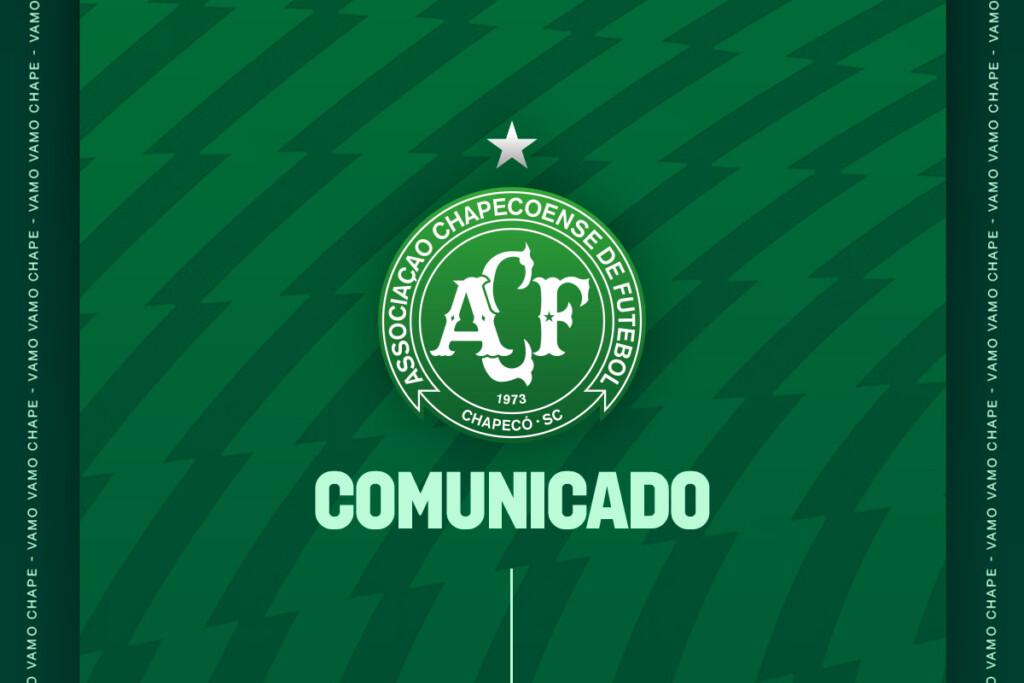 Chapecoense comunica a rescisão contratual de dois atletas