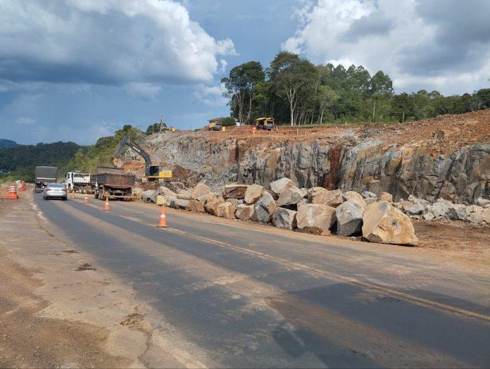 BR-153 entre Concórdia e Erechim será bloqueada para obras nesta quinta, dia 16