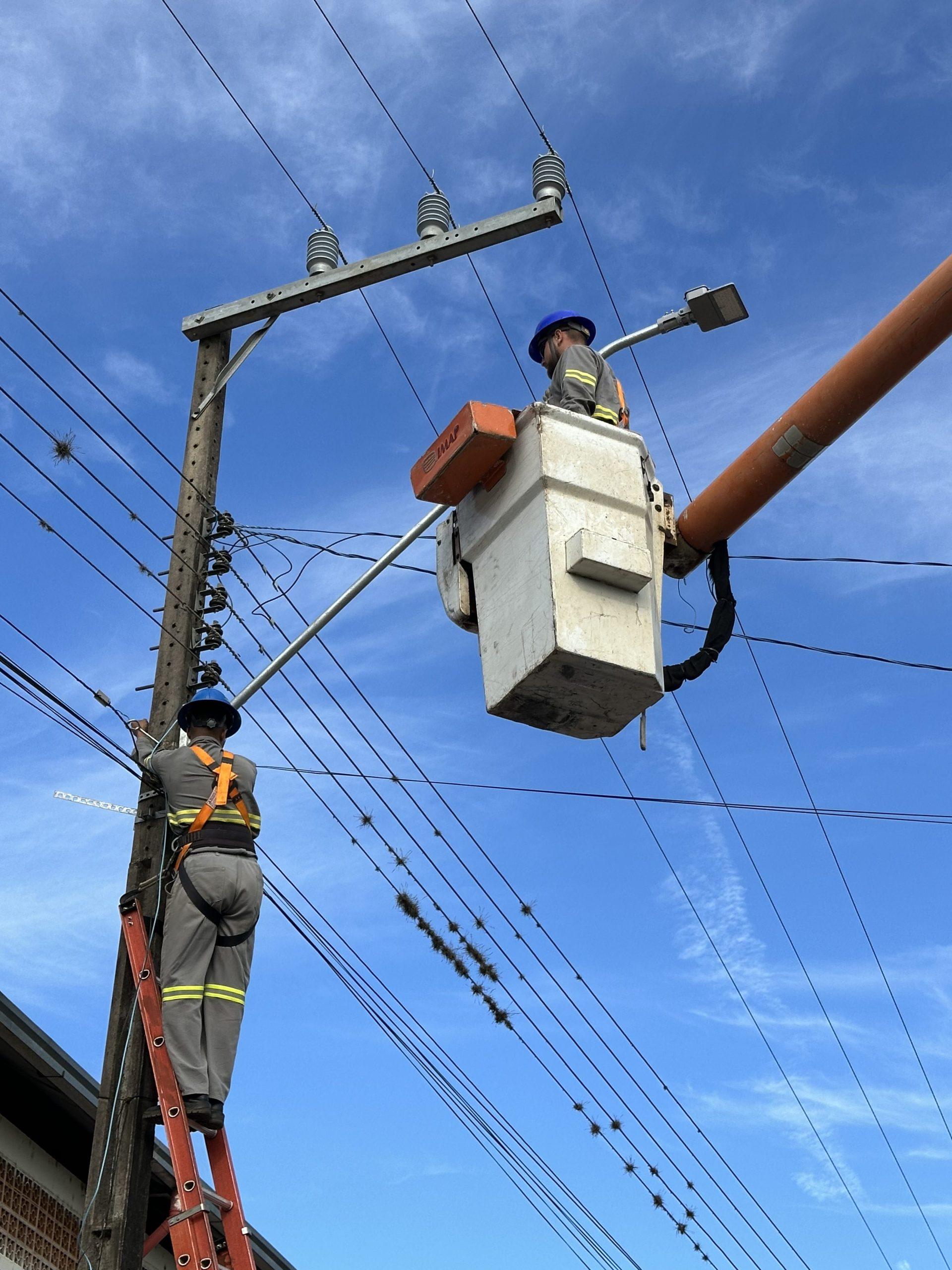 Modernização na iluminação pública: substituição das luminárias de vapor de sódio por LED