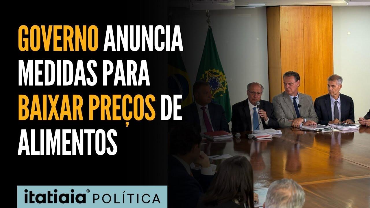 Governo anuncia ações em parceria com setor privado para baixar preço de alimentos