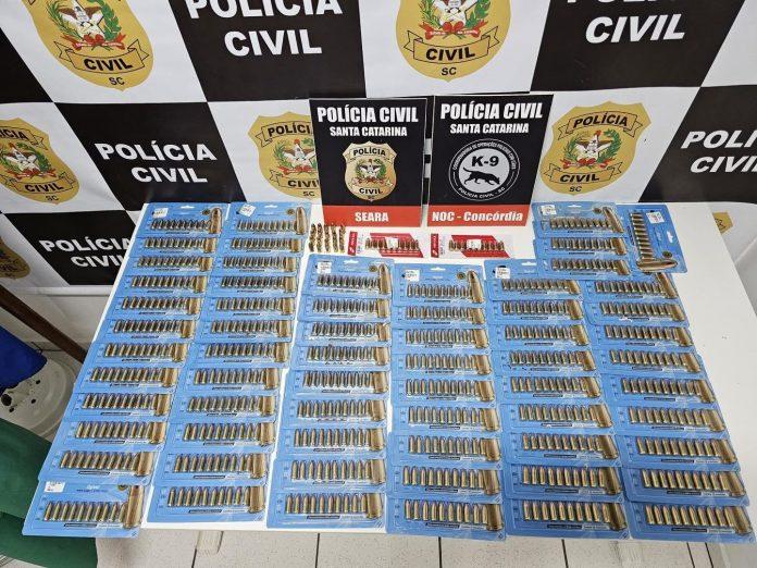 Homem é preso com munição irregular em busca e apreensão em Xavantina