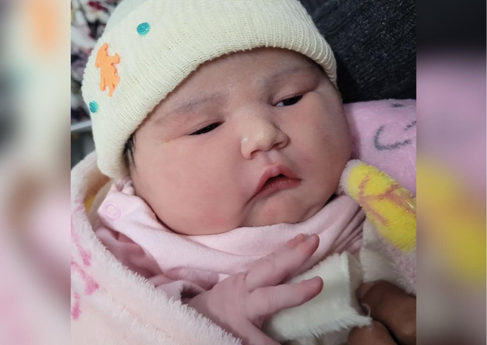 Bebê surpreende ao nascer com mais de 5,4 kg em hospital do RS
