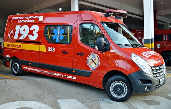 Dois acidentes de trabalho são registrados em Concórdia nesta quinta-feira