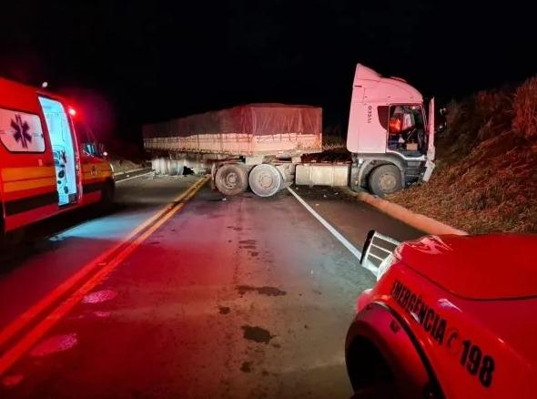 Acidente em Xanxerê na noite desta quarta-feira deixa uma vítima fatal