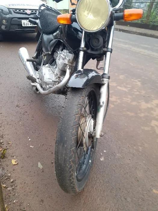 Motocicleta com R$ 24 mil em débitos é apreendida em Seara