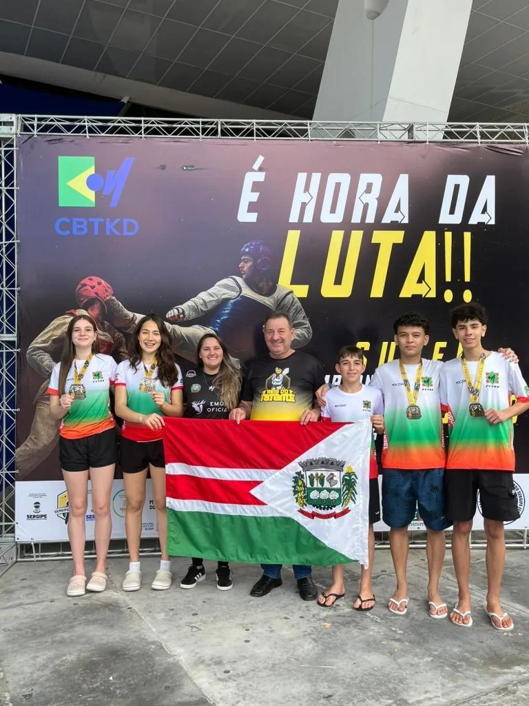 Atletas de Arvoredo conquistam premiações no Campeonato Brasileiro de Taekwondo