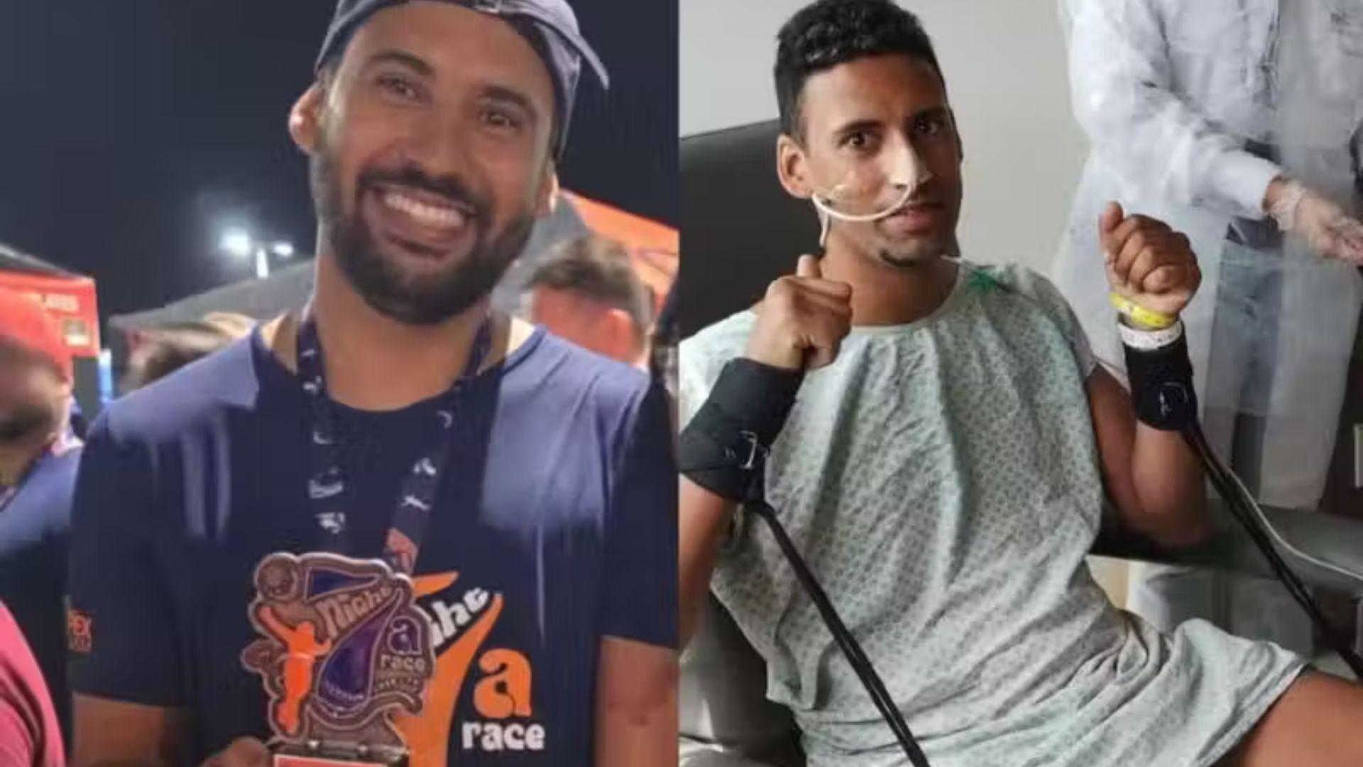 Jovem desenganado sai do coma, volta a correr e conquista pódio