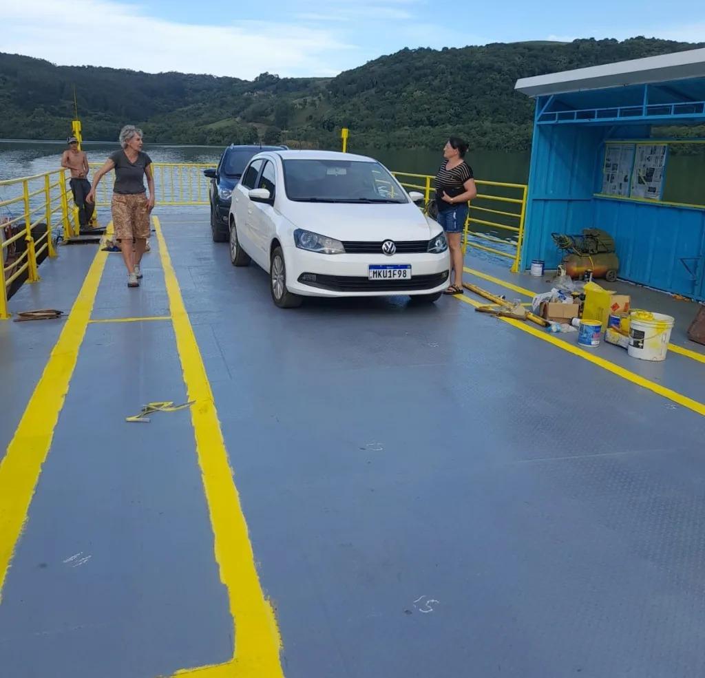 Balsa que faz travessia entre SC e RS retoma atividades