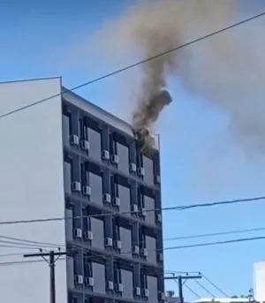 Hóspede morre em incêndio em hotel no centro de Erechim