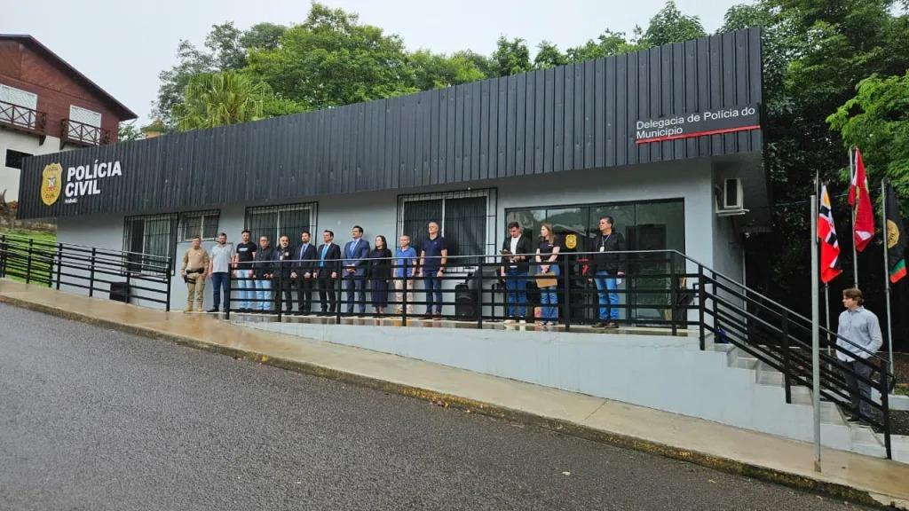 Reinaugurada a Delegacia de Polícia de Arabutã